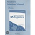 Student Solutions Manual For Elementary & Intermediate Algebra