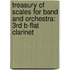 Treasury Of Scales For Band And Orchestra: 3Rd B-Flat Clarinet