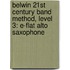 Belwin 21St Century Band Method, Level 3: E-Flat Alto Saxophone