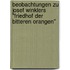 Beobachtungen Zu Josef Winklers "Friedhof Der Bitteren Orangen"