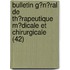 Bulletin G?N?Ral De Th?Rapeutique M?Dicale Et Chirurgicale (42)