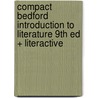 Compact Bedford Introduction to Literature 9th Ed + Literactive door Michael Meyer