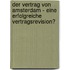 Der Vertrag Von Amsterdam - Eine Erfolgreiche Vertragsrevision?