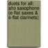 Duets For All: Alto Saxophone (E-Flat Saxes & E-Flat Clarinets)