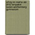 Erfolg Im Mathe-Abi 2012 Lernpaket Baden-Württemberg Gymnasium