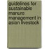 Guidelines For Sustainable Manure Management In Asian Livestock