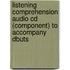 Listening Comprehension Audio Cd (component) To Accompany Dbuts