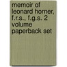 Memoir Of Leonard Horner, F.R.S., F.G.S. 2 Volume Paperback Set door Leonard Horner