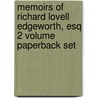 Memoirs Of Richard Lovell Edgeworth, Esq 2 Volume Paperback Set door Richard Lovells Edgeworth