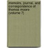 Memoirs, Journal, And Correspondence Of Thomas Moore (Volume 7)