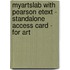 Myartslab With Pearson Etext - Standalone Access Card - For Art