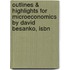 Outlines & Highlights For Microeconomics By David Besanko, Isbn