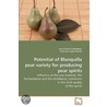 Potential Of Blanquilla Pear Variety For Producing Pear Spirits door Laura Garcia Llobodanin