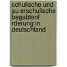 Schulische Und Au Erschulische Begabtenf Rderung In Deutschland door Frank St Demann