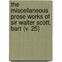 The Miscellaneous Prose Works Of Sir Walter Scott, Bart (V. 25)
