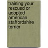 Training Your Rescued Or Adopted American Staffordshire Terrier door Amelia Ritner