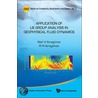 Applications Of Lie Group Analysis In Geophysical Fluid Dynamics door R.N. Ibragimov