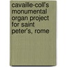 Cavaille-Coll's Monumental Organ Project For Saint Peter's, Rome door Ronald Ebrecht