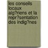 Les Conseils Locaux Alg?Riens Et La Repr?Sentation Des Indig?Nes
