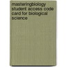 Masteringbiology Student Access Code Card For Biological Science door Scott Freeman