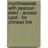 Mychineselab With Pearson Etext - Access Card - For Chinese Link by Yueming Yu