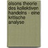 Olsons Theorie Des Kollektiven Handelns - Eine Kritische Analyse