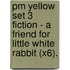 Pm Yellow Set 3 Fiction - A Friend For Little White Rabbit (X6).