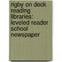 Rigby On Deck Reading Libraries: Leveled Reader School Newspaper