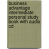 Business Advantage Intermediate Personal Study Book With Audio Cd door Marjorie Rosenberger
