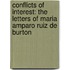 Conflicts Of Interest: The Letters Of Maria Amparo Ruiz De Burton