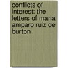 Conflicts Of Interest: The Letters Of Maria Amparo Ruiz De Burton by Maria Amparo Ruiz De Burton