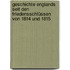 Geschichte Englands seit den Friedensschlüssen von 1814 und 1815