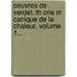 Oeuvres De . Verdet: Th Orie M Canique De La Chaleur, Volume 1...