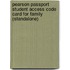 Pearson Passport Student Access Code Card For Family (Standalone)