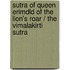 Sutra of Queen Erimdld of the Lion's Roar / The Vimalakirti Sutra