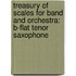 Treasury Of Scales For Band And Orchestra: B-Flat Tenor Saxophone