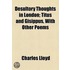 Desultory Thoughts In London; Titus And Gisippus, With Other Poems