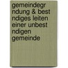 Gemeindegr Ndung & Best Ndiges Leiten Einer Unbest Ndigen Gemeinde by Gregor Dilger