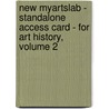 New Myartslab - Standalone Access Card - For Art History, Volume 2 door Michael Cothren