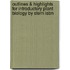 Outlines & Highlights For Introductory Plant Biology By Stern Isbn