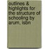 Outlines & Highlights For The Structure Of Schooling By Arum, Isbn