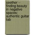 Seether -- Finding Beauty In Negative Spaces: Authentic Guitar Tab