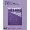 Student's Solutions Manual For Elementary And Intermediate Algebra by Marvin L. Bittinger