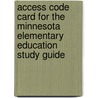 Access Code Card For The Minnesota Elementary Education Study Guide door Pearson Teacher Education