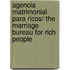 Agencia matrimonial para ricos/ The Marriage Bureau For Rich People