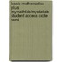 Basic Mathematics Plus Mymathlab/Mystatlab Student Access Code Card