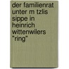 Der Familienrat Unter M Tzlis Sippe In Heinrich Wittenwilers "Ring" door Jana Muschick
