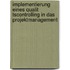 Implementierung Eines Qualit Tscontrolling In Das Projektmanagement