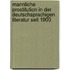 Mannliche Prostitution In Der Deutschsprachigen Literatur Seit 1900