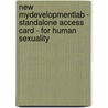 New Mydevelopmentlab - Standalone Access Card - For Human Sexuality door Roger R. Hock